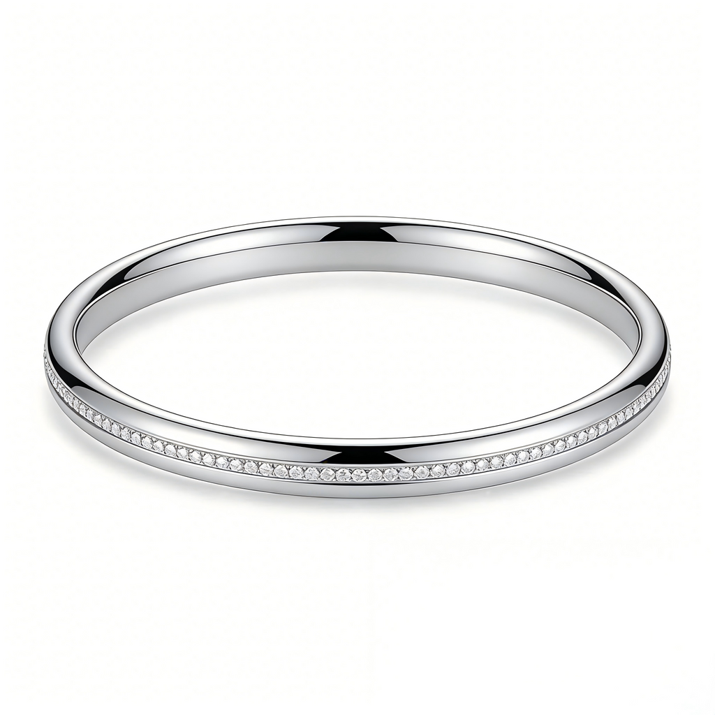 Classic Pavé Crystal Bangle
