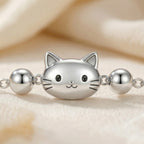 Cute Cat Minimalist Chain Bracelet