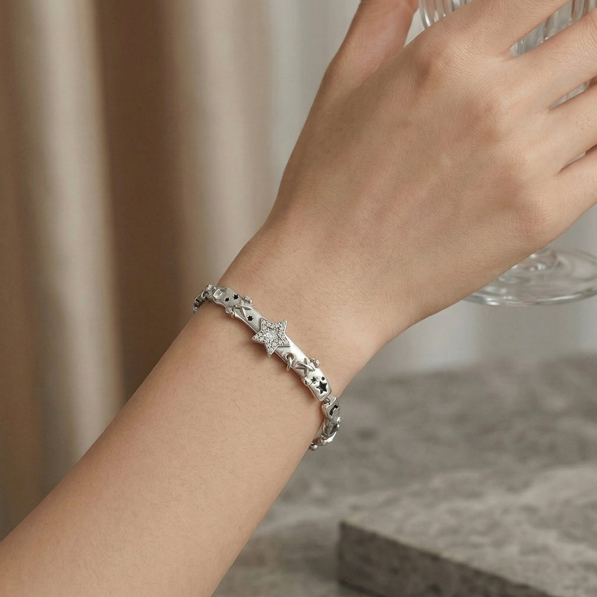 Twinkle Star Charm Bracelet